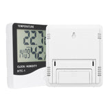 Digital Display Clock/Humidity Weather Station with Outdoor Sensor Thermometer Hygrometer Humidity Temperature 102*93*22mm
