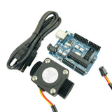 Arduino and Water Flow Sensor USN-HS43TA G3/4" Totalizer Flow Measurement with Nylon Water Flow Sensor Turbine Flowmeter iSentro