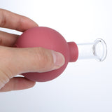 1 Set of 4pcs Vacuum Cupping Cups Back Body Massager Household Suction Vacuum Can (Brown)