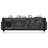Behringer xenyx 502 Mixer 5 Inputs with XENYX Mic Preamp for professional stage perfofmance and live broadcasting
