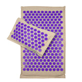 Non-Slip Acupressure Cushion Massage Mat Body Pain Spike Fitness Pilates Exercise Pillow Yoga Mat Gift Bag Applicator Relaxation