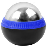 60mm Hand Held Stainless Steel Ice Massage Ball Cold Compress Low Temperature Therapy Ball Fitness Release Ball