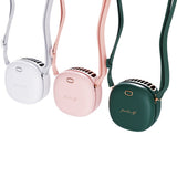 WT-F37 Outdoor Portable Small No Leaf Hanging Waist Fan Free Your Hands With Fan Less Wind Gathering