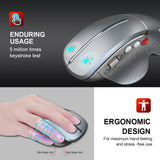 2.4G Wireless Vertical Mouse Optical 6 Buttons Gaming Mouse Ergonomic USB 3600DPI 10M Wireless Mouse For Desktop Laptop Computer