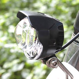 Cycling 2 in 1 Horn Light Bicycle Horn LED Head Light MTB Bike Front Bright Lamp Spot Light &amp;amp; Horn