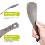 Lightweight Titanium Rice Spoon Paddle Camping Spoon Outdoor Tableware for Home Outdoor Camping Hiking Picnic