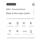 3 In 1 LED Bedside Romantic Bluetooth Speaker Colorful Night Light Phone Wireless Charging For Charger Stand Night Light