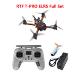 RTF FPV JS3 3inch 140mm DIY Drone 40A+F4113S Battery VTX Glasses 1204 5200kv With T-PRO ELRS Transmitter 5.8G 40CH FPV Goggles