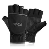 Fingerless Gloves with Flip Covers Winter Warm Flip Gloves for Fishing Cycling Camping Hiking Skiing Fishing goods