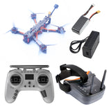 DIY F4-V2 4inch 4-axle 178MM Frame FPV Quadcopter F411 Flight Control 2900KV Motor with FLYSKY /T-pro Remote Control RC Drone