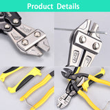 8 Inches 200mm Mini Bolt Cutter  Anti-rust Sharp Bolt Cutter Pliers   Household Construction Workers Bolt Cutter