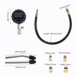 Digital Compression Tester Pressure Gauge Tester Kit Motor Auto Petrol Gas Engine Cylinder Motorcycle Pressure Gauge