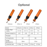 Preset Torque Screwdriver with Slotted/ Cross Screwdriver Bit 1/4 Inch Hex Drive Micro Adjusting Torque Limited Screw Driver