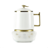 220V 500ML Mini Portable Electric Stewing Cup Ceramic Multi Cooker Household Health Preserving Pot Slow Stewer
