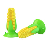 Rubber Dog Chew Toys Cotton Rope Corn Dog Toy Pet Toothbrushes Brushing Stick Puppy Popular Toys Safe Elasticity Pet Supplies