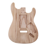 Solid Wood Guitar Body for ST Electric Guitar DIY Accs Material Luthier Tool