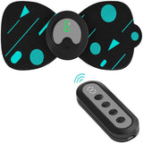 Wireless Mini Tens Machine, Remote Rechargeable Tens Massager For Back Pain Relief - Ems Unit For Neck Shoulder Muscle Pain