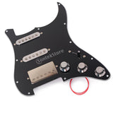 1 Set SSH Prewired Alnico 5 Humbucker Pickup Pickguard for Electric Guitar Replacement Guitar Parts Accessories