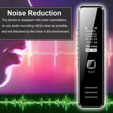 Mini Digital Voice Recorder 192Kbps 20-Hour Recording Mp3 Playing Mini Voice Recorder No Memory Max Support 32Gb Tf Card