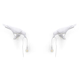 Seletti Bird Wall Lamp Italian Modern Resin White Black Light for Bedroom BedsideLiving Room Decoration Led Light Fixtures