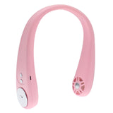 Portable Bladeless Hanging Neck Fan Mini Air Cooler USB Rechargeable Small Personal Cooling Tools for Home Outdoor