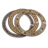 3 Pieces Wood Acoustic Classical Guitar Soundhole Rosette Inlay Guitar Decor