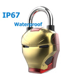 IP67 Waterproof Smart Fingerprint Padlock, Luggage Lock, Student Schoolbag, Suitcase, Backpack Lock, Gym Password Small Lock
