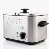1.2L electric fryer, household non-flammable constant temperature mini multi-function rectangular chicken wings small electric
