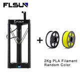 FLSUN 3D Printer QQ-S-PRO Auto Leveling Sensor Pre-Assembly Titan Extruder TFT 32 Bits Boards Drukarka