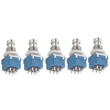 5Pcs New 9PIN 3PDT Foot Switch For DIY Guitar Effects Pedal Kits