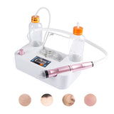 Portable large suction hydrogen oxygen bubble pore cleaner to remove blackhead skin microdermabrasion facial machine
