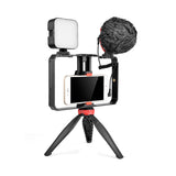 Dimmable LED Selfie Light with Tripod Selfie Light Photography Ringlight with Stand for Cell Phone Studio Rig Kit