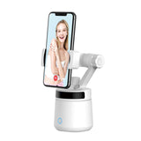 360 Degree Rotate Portable Smartphone Mount Holder Vlog Shooting Multifunction Smart Selfie Stick Easy Install Auto Face Desktop