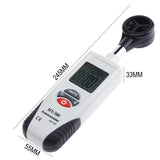 Anemometer Portable Anemometro Thermometer Wind Speed Gauge Meter Windmeter LCD Digital Handheld Anemometer Fishing Sailing Tool