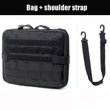 Outdoor Molle Tactical Pouch Army EDC Bag Camping Men Military Utility Backpack SOS Medical Kit Bag Army Hunting Waist Belt Pack