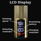 Hair cutter trimmer lcd professional hair trimmer cordless professional hair clippers for men