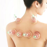 12pcs Chinese Cupping Therapy Set Traditional Biomagnetic Vacuum Cupping Therapy Cup Healthy Body Suction Therapy Massag