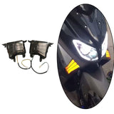 2x Modified LED Turn Signal Side Indicator Accessories Replacement Supplies for Yamaha nmax155 nmax125 nmax150 16-19 2016 2017