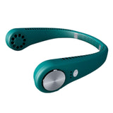 Mini Hand Free Neck Fan,Wearable USB Portable Lazy Neckband Hanging Sport Halter Fan Air Cooler for Outdoor Travel