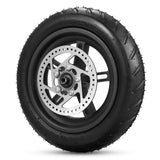 Electric Scooter Rear Tire w/ Wheel Hub Disc Brake Set 8.5in Inflatable E Scooter Wheel Replacement for Xiaomi M365 Spare Parts