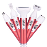 USB Rechargeable Women Painless Electric Epilator Beard Hair Removal Women's Shaving Machines Portable Female Hair Trimmer LCD