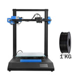 All Metal Large 3D Printer ET5X Auto Bed Leveling Dual Z Axis Motors Resume Printing Filament Detection Max 300*300*400mm