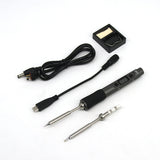 URUAV URIR01 60W Digital Soldering Iron DC12-24V Type-C Interface 100-400 Adjustable Temperature For RC Vehicles Model - 1