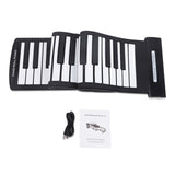 61 Keys Piano Keyboard Digital Electronic Piano Keyboard MIDI Output 128 Tones 128 Rhythms 14 Demo Songs Recording Playback