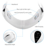 LED Photon Face Lifting Device EMS Face Massager V-Line Lift Up Belt Chin Face Blue Red Light Therapy Beauty Skin Care Massage