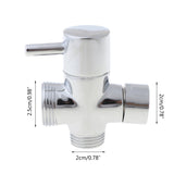 New T-adapter 3 Ways Valve For Diverter Bath Toilet Bidet Sprayer Shower Head L21C