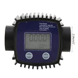 Electronic Digital Flowmeter Turbine Flow Meter Liquid Water Meter Fuel Meter Gas Die-sel Fuel Oil Flowmeter LCD Display