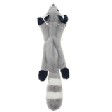 Simulation Animal Skin Toys 45cm for Pet Sounding Plush Toys Raccoon Squirrel Voice Leather Shell Household Pet Dog Products