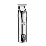 LCD Professional Hair Clipper For Men Rechargeable Electric Razor Hair Trimmer Fast Charging Hair Cutting Machine Beard Trimmer
