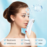 Small Bubble Blackhead Remover Machine Vacuum Pore Deep Facial Cleansing Black Dots Pimple Removal Suction Beauty Face Cleaner